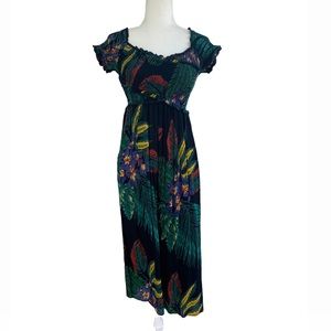Patrons of Peace Tropical Print Jumpsuit